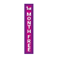 1st Month Free - Purple