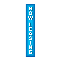 Now Leasing - Blue