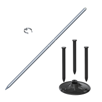 Universal MegaPlate Kit with Stake (Silver)
